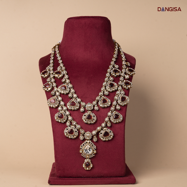 The Ruby Maharaja Set with Sarpech
